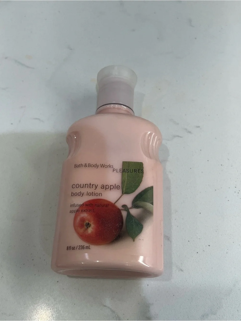 Bath & Body Works Pleasures Country Apple Body Lotion Retired Deadstock